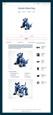 科技与美学的交融 引领未来的高科技产品网页设计